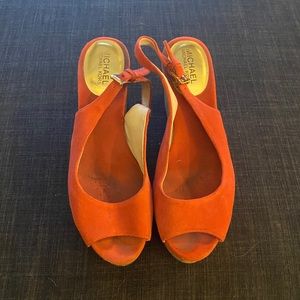 Michael Kors Cork Wedges, 8.5